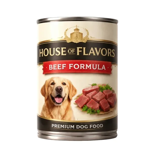 House of Flavors Beef Formula Dog Food